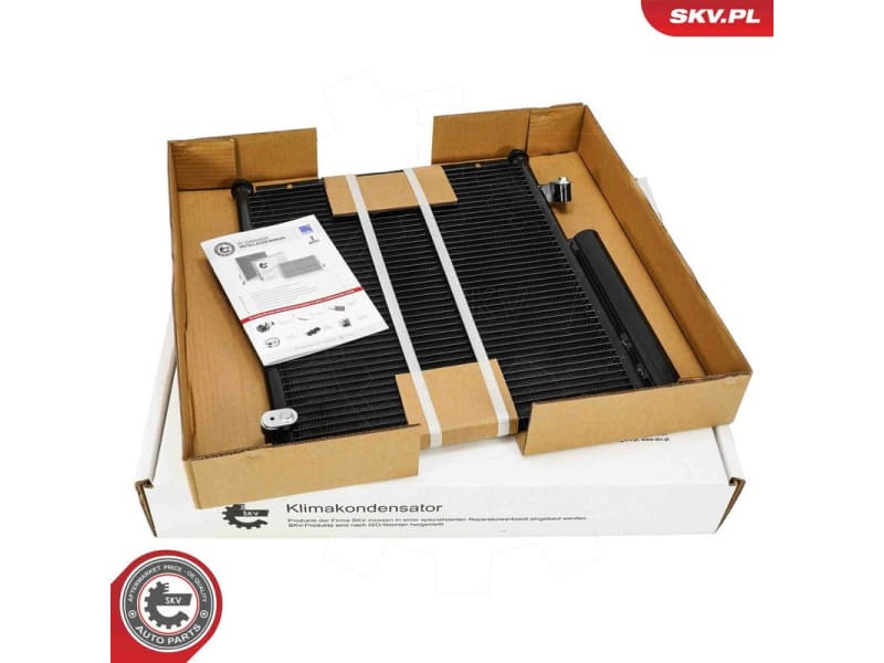 Condenser, air conditioning 86SKV259 - image 5