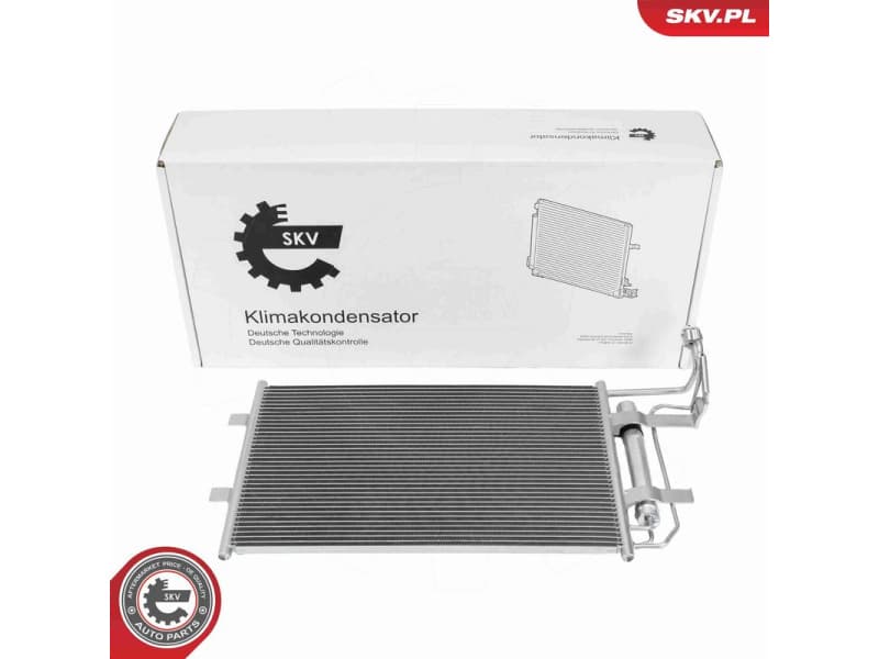 Condenser, air conditioning 86SKV297
