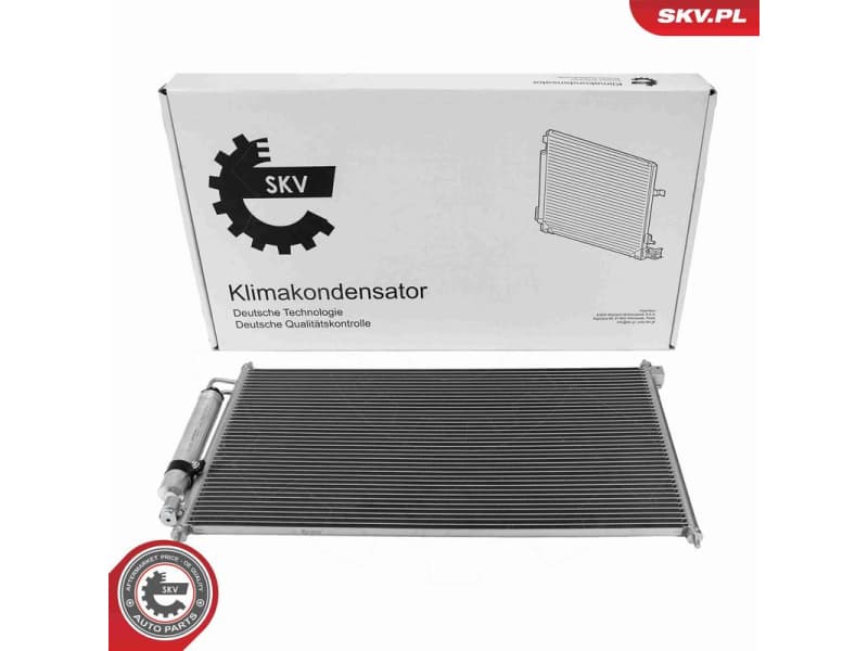 Condenser, air conditioning 86SKV282