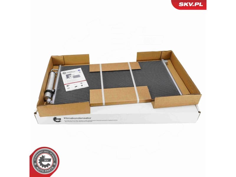 Condenser, air conditioning 86SKV282 - image 7