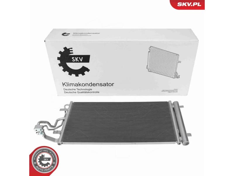 Condenser, air conditioning 86SKV444