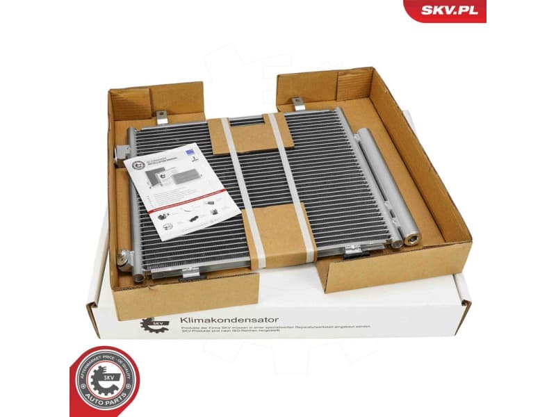 Condenser, air conditioning 86SKV331 - image 5