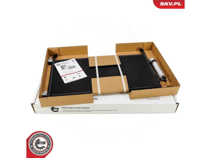 Condenser, air conditioning 86SKV092 - image 5