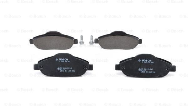 Brake Pad Set, disc brake 0986494261 - image 3