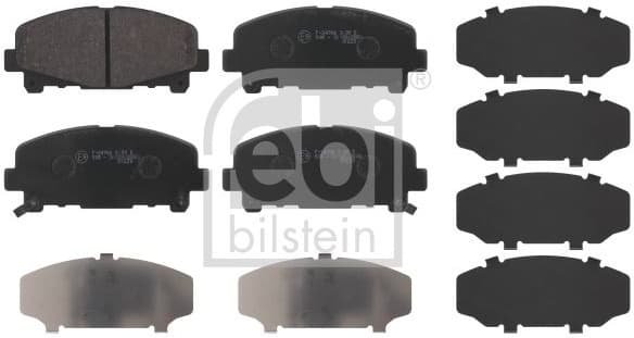 Brake Pad Set, disc brake 16792