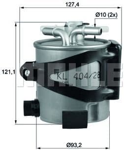 Filter diesel fuel KLH44/25 - image 2