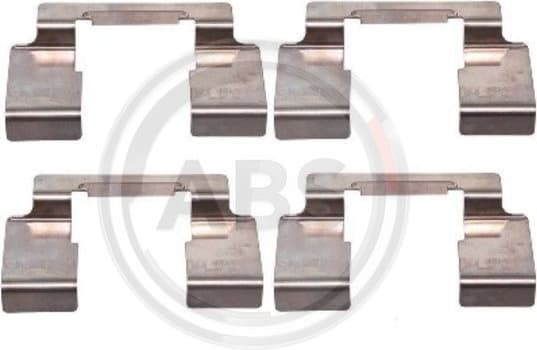 Accessory Kit, disc brake pad 1235Q