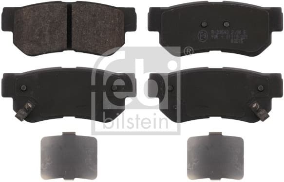 Brake Pad Set, disc brake 16675