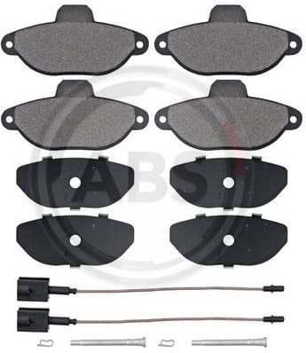 Brake Pad Set, disc brake 37595
