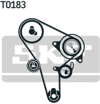 Timing belt kit VKMA01015 - image 4