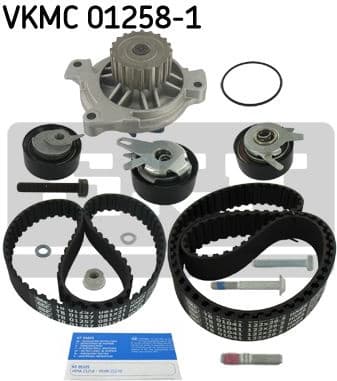 Timing belt kit with water pump VKMC 01258-1 - image 3