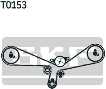 Timing Belt Kit VKMA 01927 - image 2