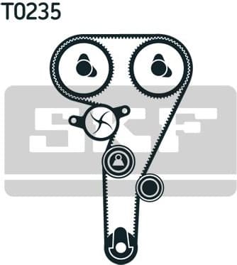 Timing belt kit VKMA02277 - image 4