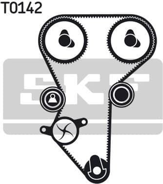 Timing belt kit VKMA03214 - image 4