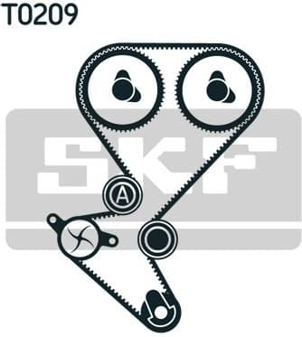 Timing belt kit VKMA03258 - image 4