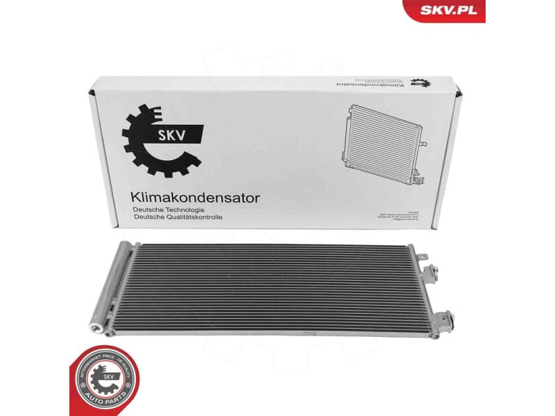 Condenser, air conditioning 86SKV478