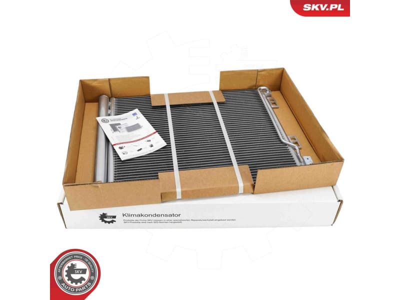 Condenser, air conditioning 86SKV423 - image 5