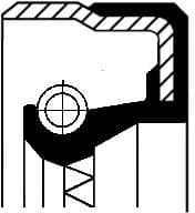 Seal transfer case 010 35430B - image 2