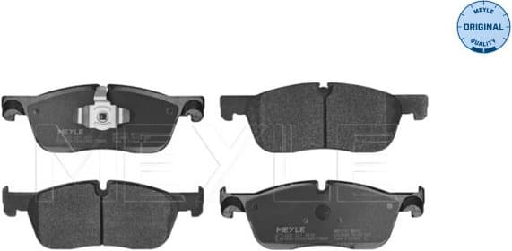 Brake Pad Set, disc brake MEYLE-ORIGINAL: True to OE. 025 221 4519