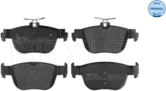 Brake Pad Set, disc brake MEYLE-ORIGINAL: True to OE. 025 263 0316