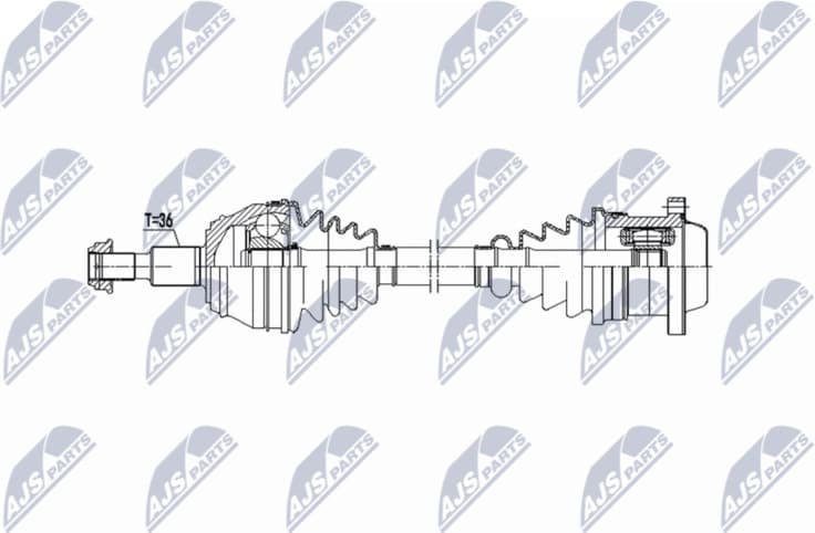Drive Shaft NPW-VW-250