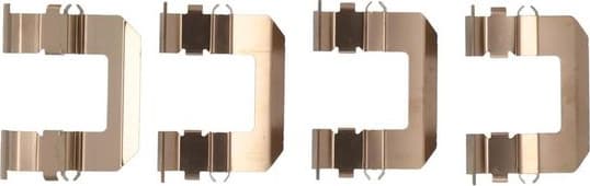 Accessory Kit, disc brake pad 1130005