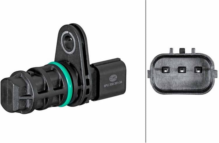 Sensor, crankshaft pulse 6PU 358 381-341