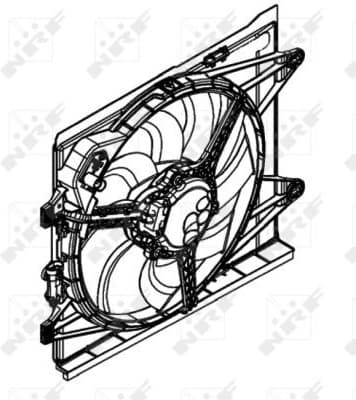 Fan, engine cooling 47597