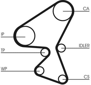 Water Pump & Timing Belt Kit CT1230WP1 - image 2