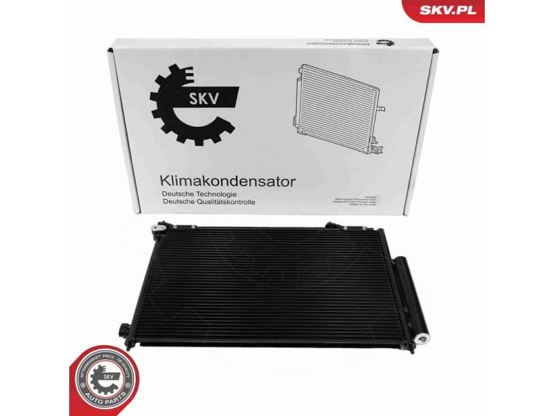 Condenser, air conditioning 86SKV181
