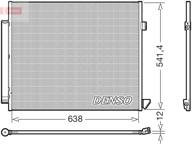 Condenser, air conditioning DCN17066
