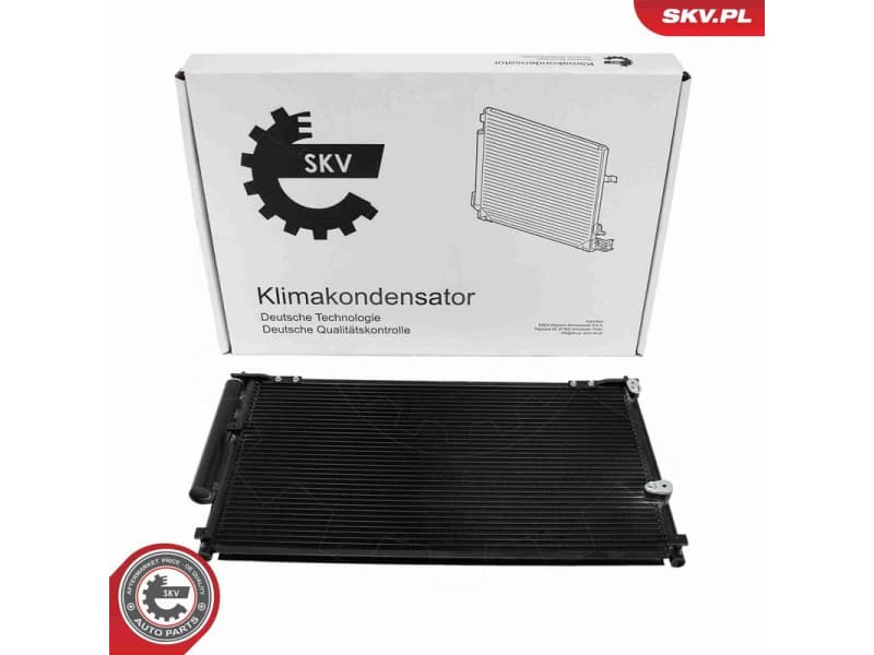 Condenser, air conditioning 86SKV608