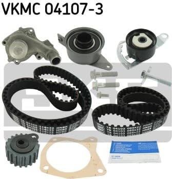 Water Pump & Timing Belt Kit SKF VKMC 04107-3