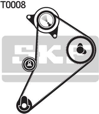 Timing Belt Kit VKMA 04300 - image 2