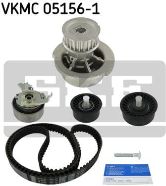 Timing belt kit with water pump SKF VKMC 05156-1 - image 3