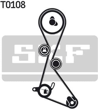 Timing belt kit VKMA06103 - image 4