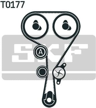 Timing belt kit VKMA06106 - image 4