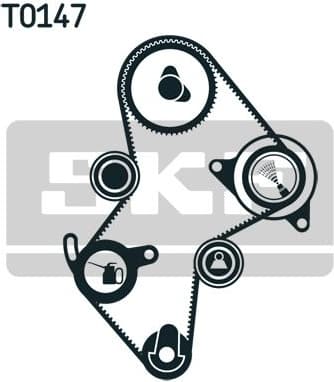 Timing belt kit VKMA06114 - image 4