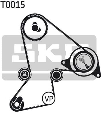 Timing Belt Kit VKMA 06214 - image 2