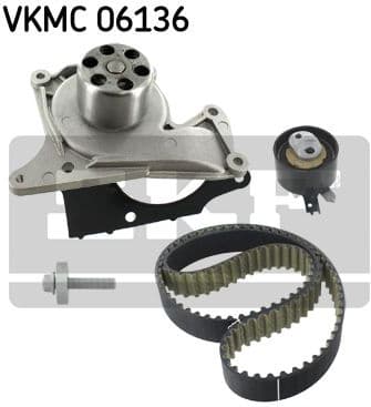 Timing belt kit with water pump VKMC 06136 - image 3