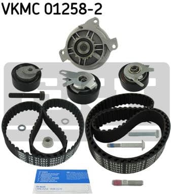 Timing belt kit with water pump VKMC 01258-2 - image 3