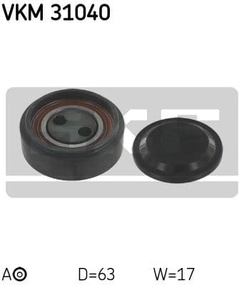 Tensioner belt VKM31040 - image 2