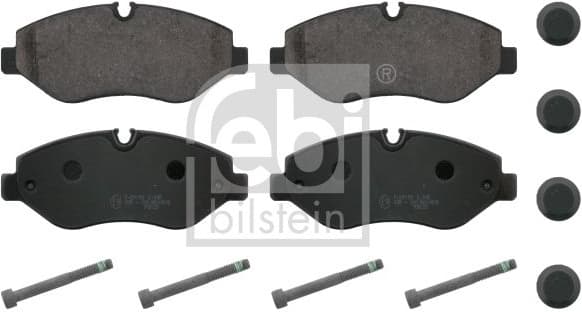 Brake Pad Set, disc brake 16710
