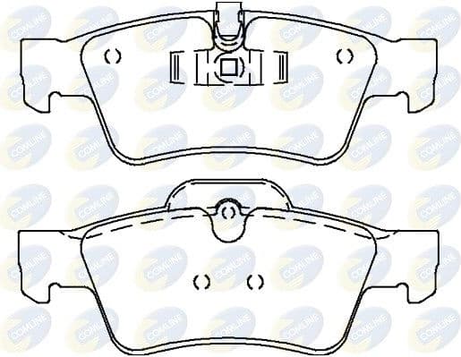 Brake pads rear CBP06059