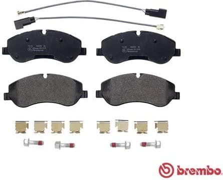 Brake pads front, Top Quality P24152 - image 2