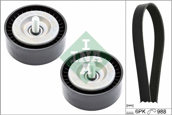 V-ribbed Belt Set 529 0558 10