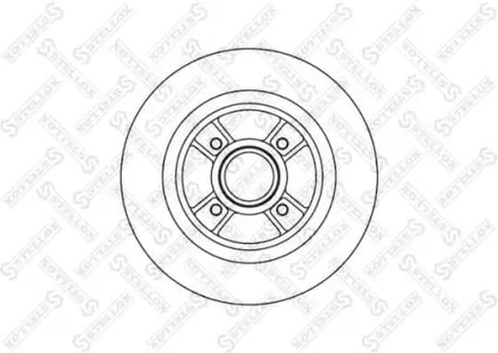 Brake Disc 6020-3935-SX