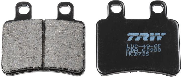 Brake Pad Set, disc brake Organic Allround MCB735