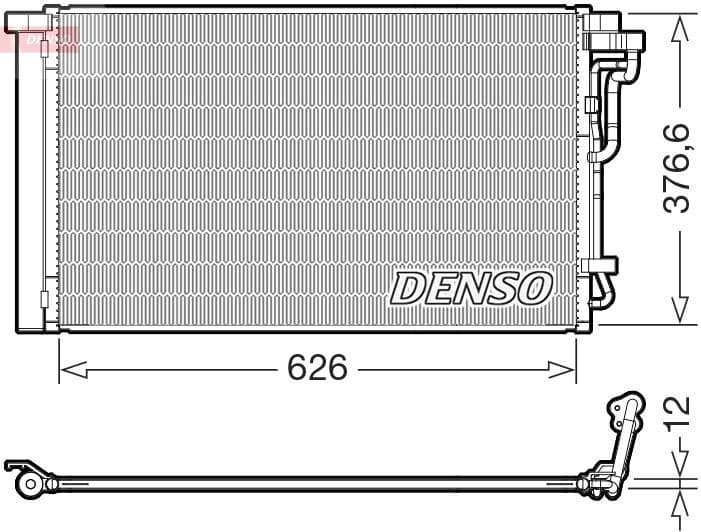 Condenser, air conditioning DCN41026