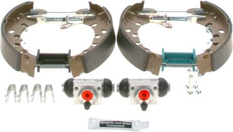 Brake Shoe Set KIT SUPERPRO 0204114668 - image 3